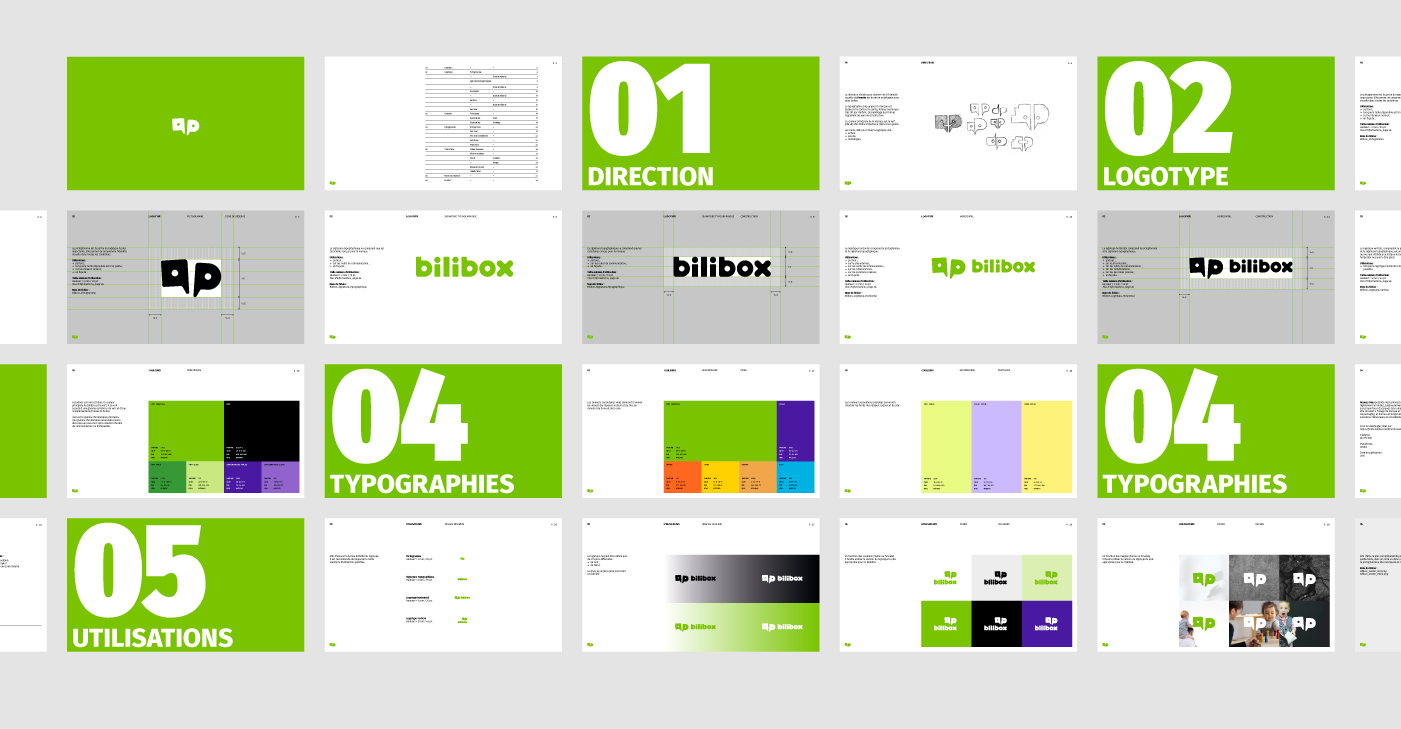 Charte graphique de Bilibox