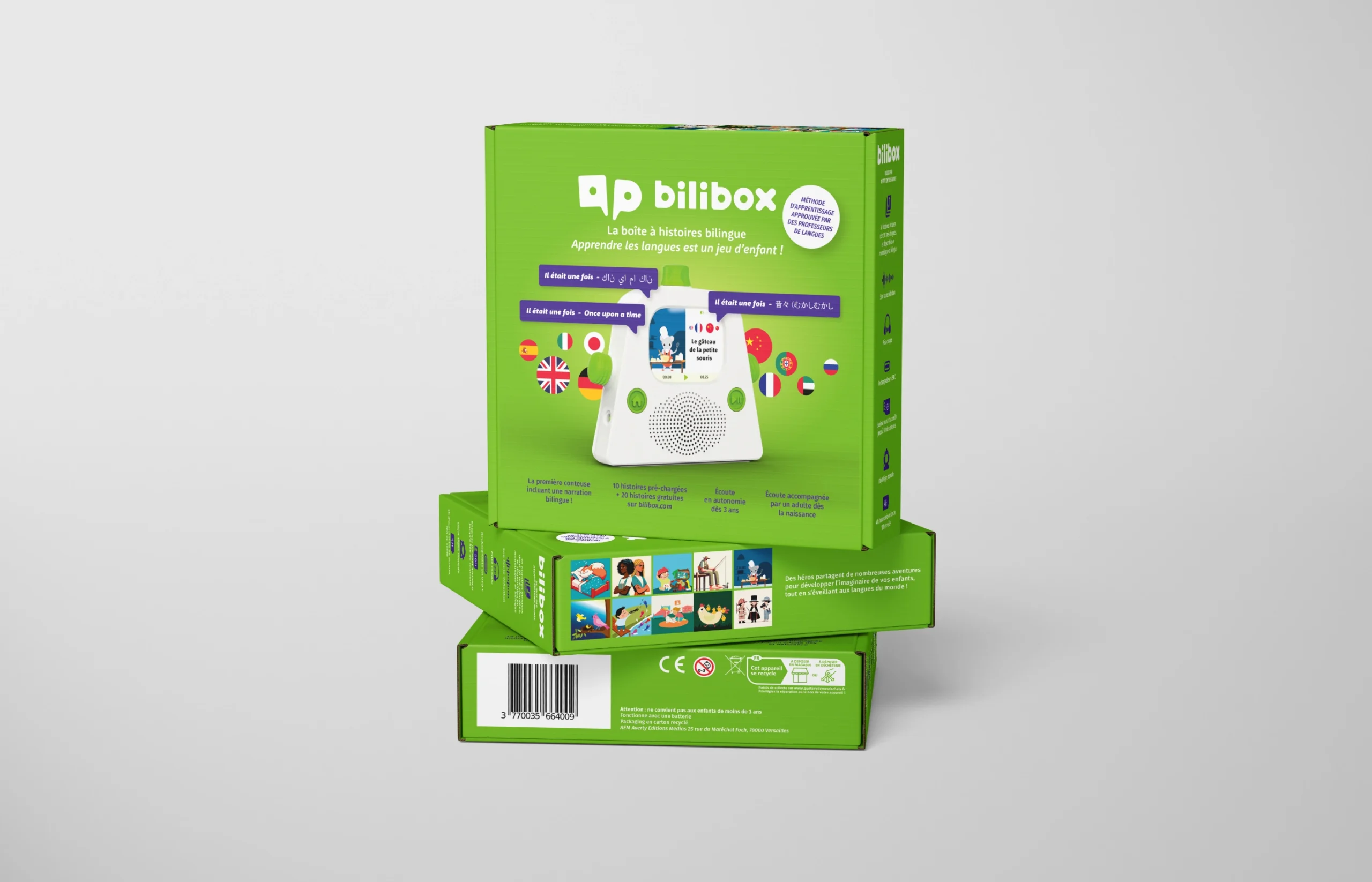 Packaging de la Bilibox
