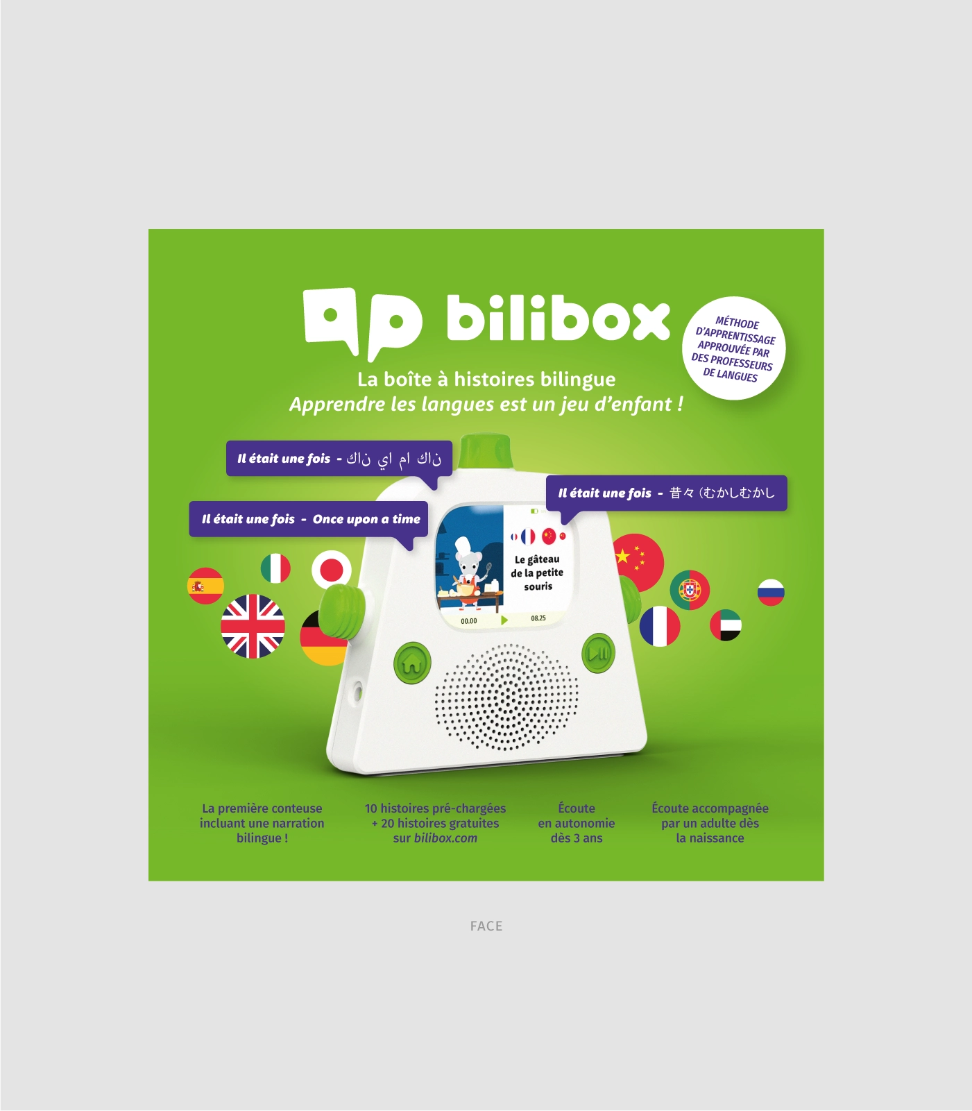 Packaging de la Bilibox