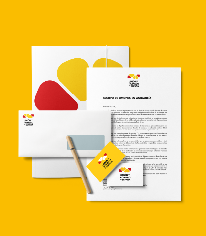 Création de l'identité visuelle d'Ailimpo : Citron et pamplemousse d’Espagne
