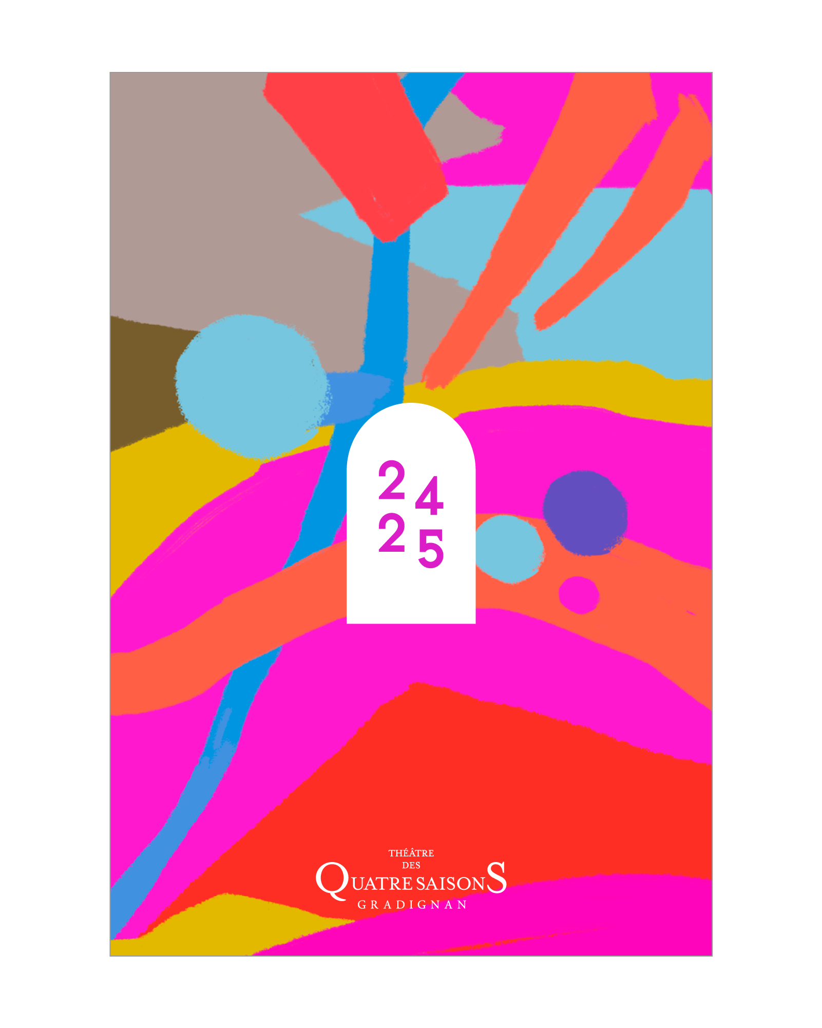Création de la direction artistique pour le rentrée 2024/2025 du Théâtre des 4 saisons