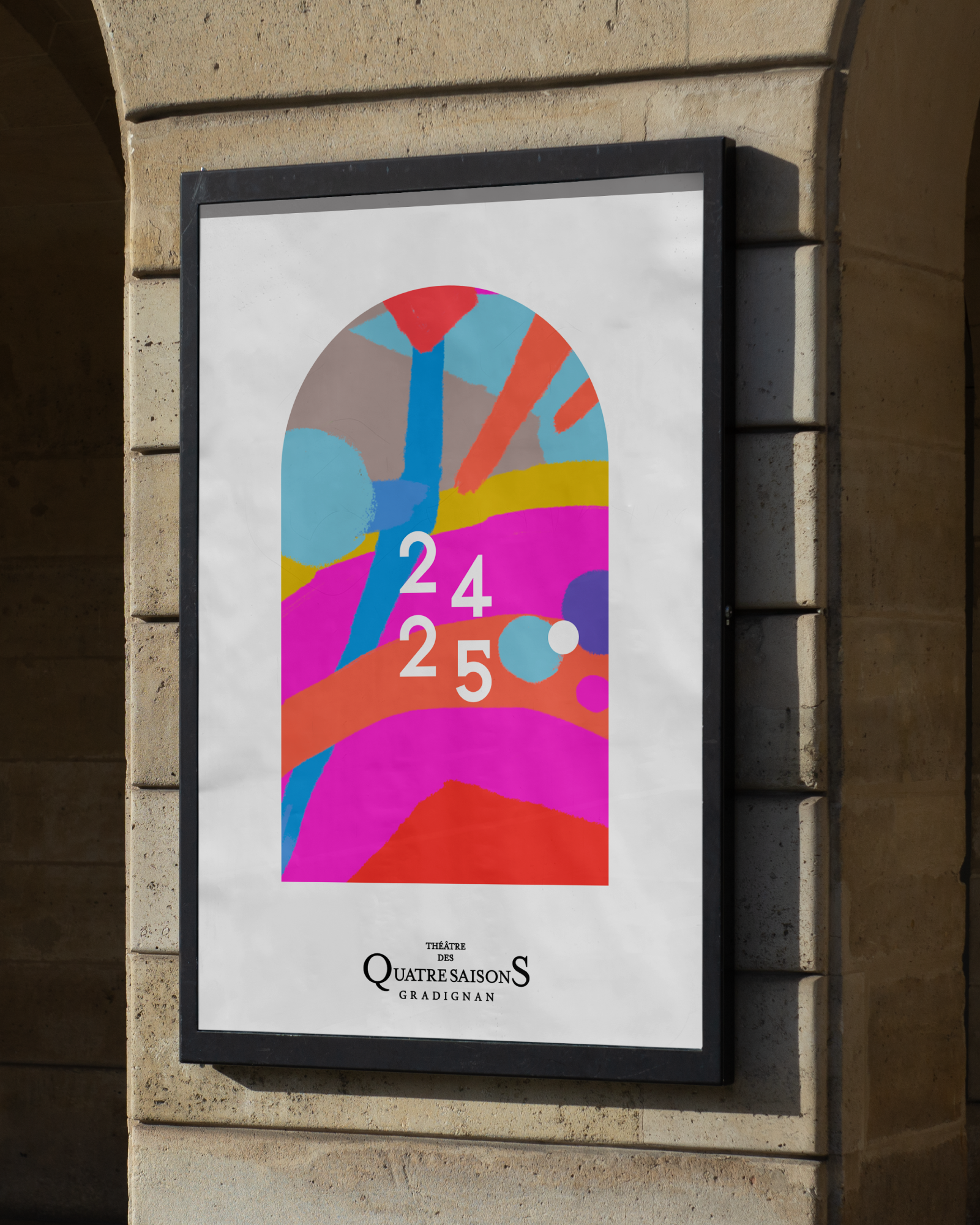 Création de la direction artistique pour le rentrée 2024/2025 du Théâtre des 4 saisons