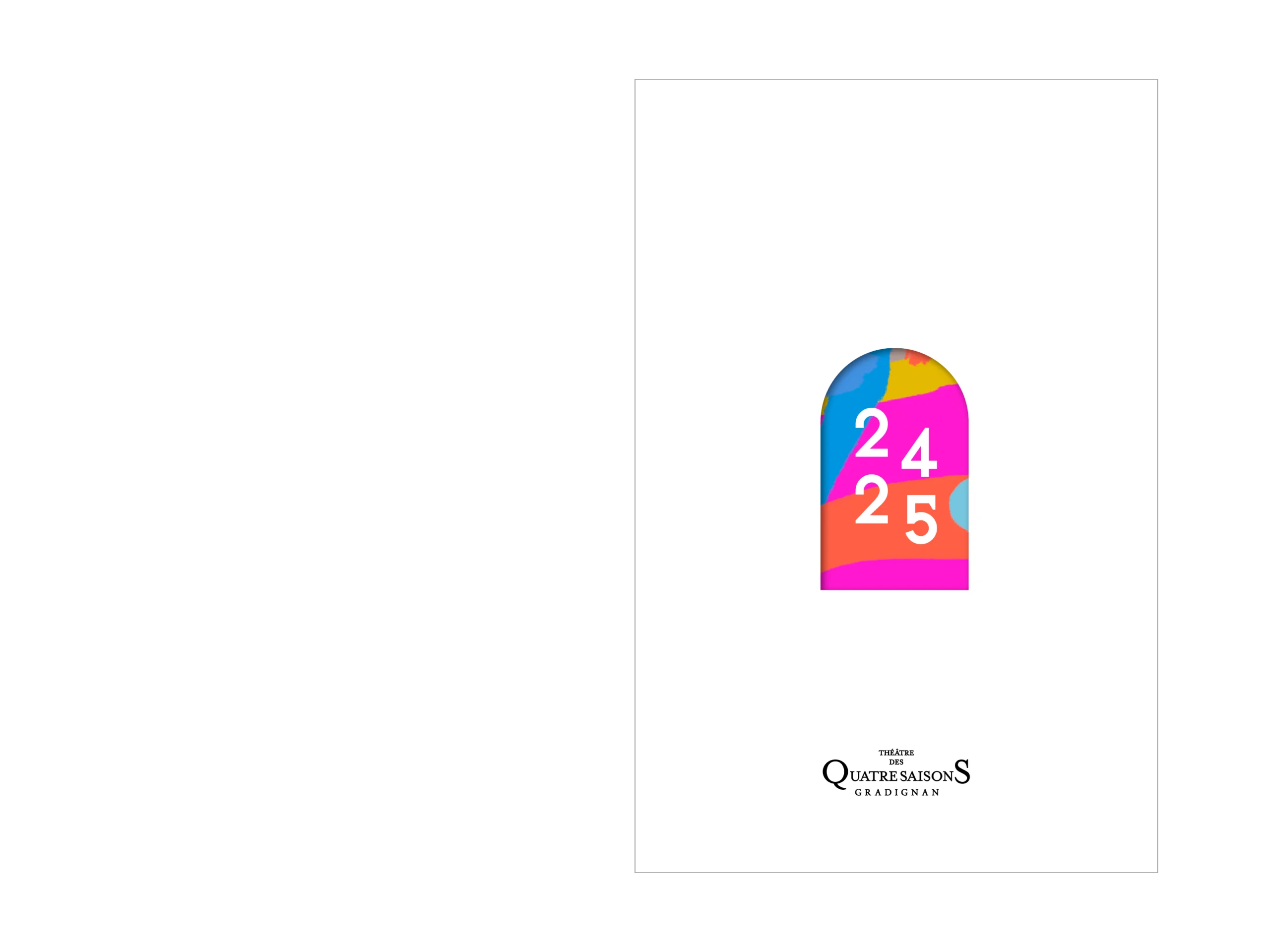 Création de la direction artistique pour le rentrée 2024/2025 du Théâtre des 4 saisons