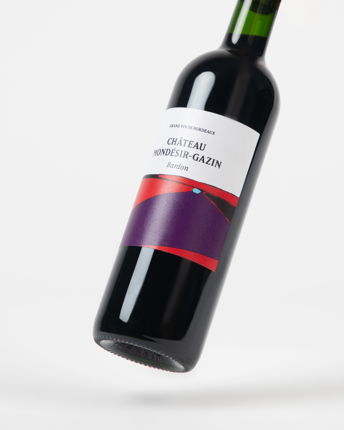 Création d'une étiquette de vin pour le Château Mondésir-Gazin