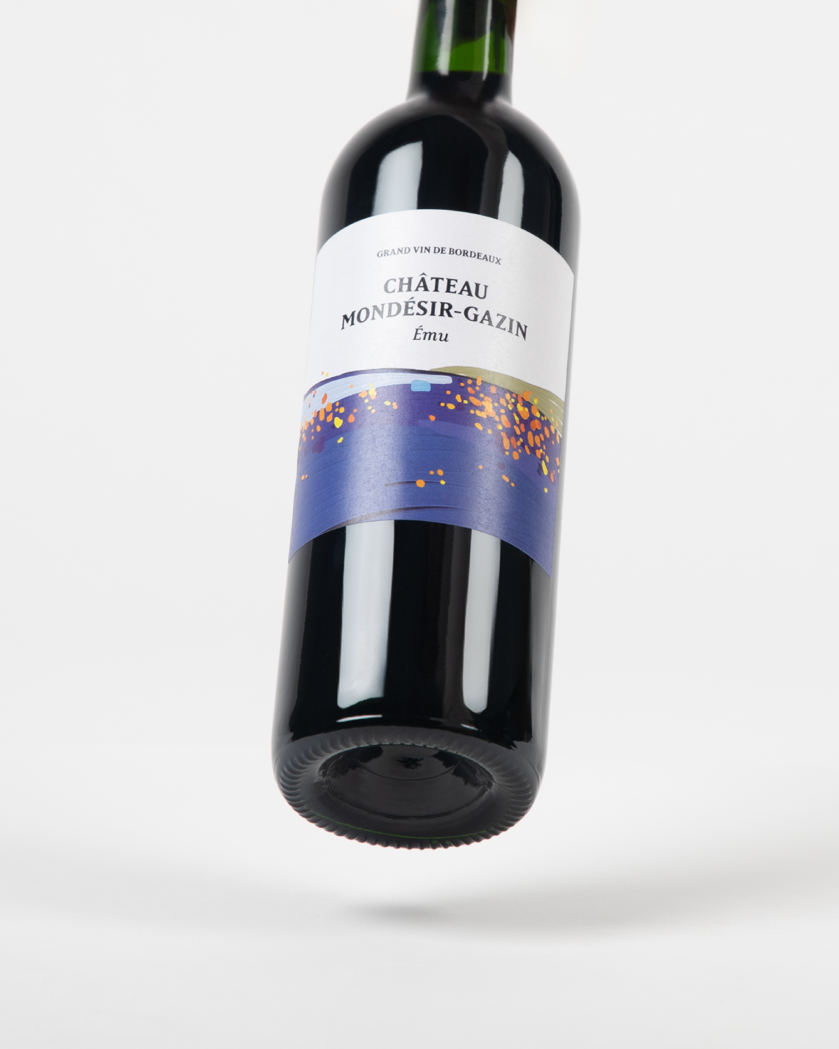Création d'une étiquette de vin pour le Château Mondésir-Gazin