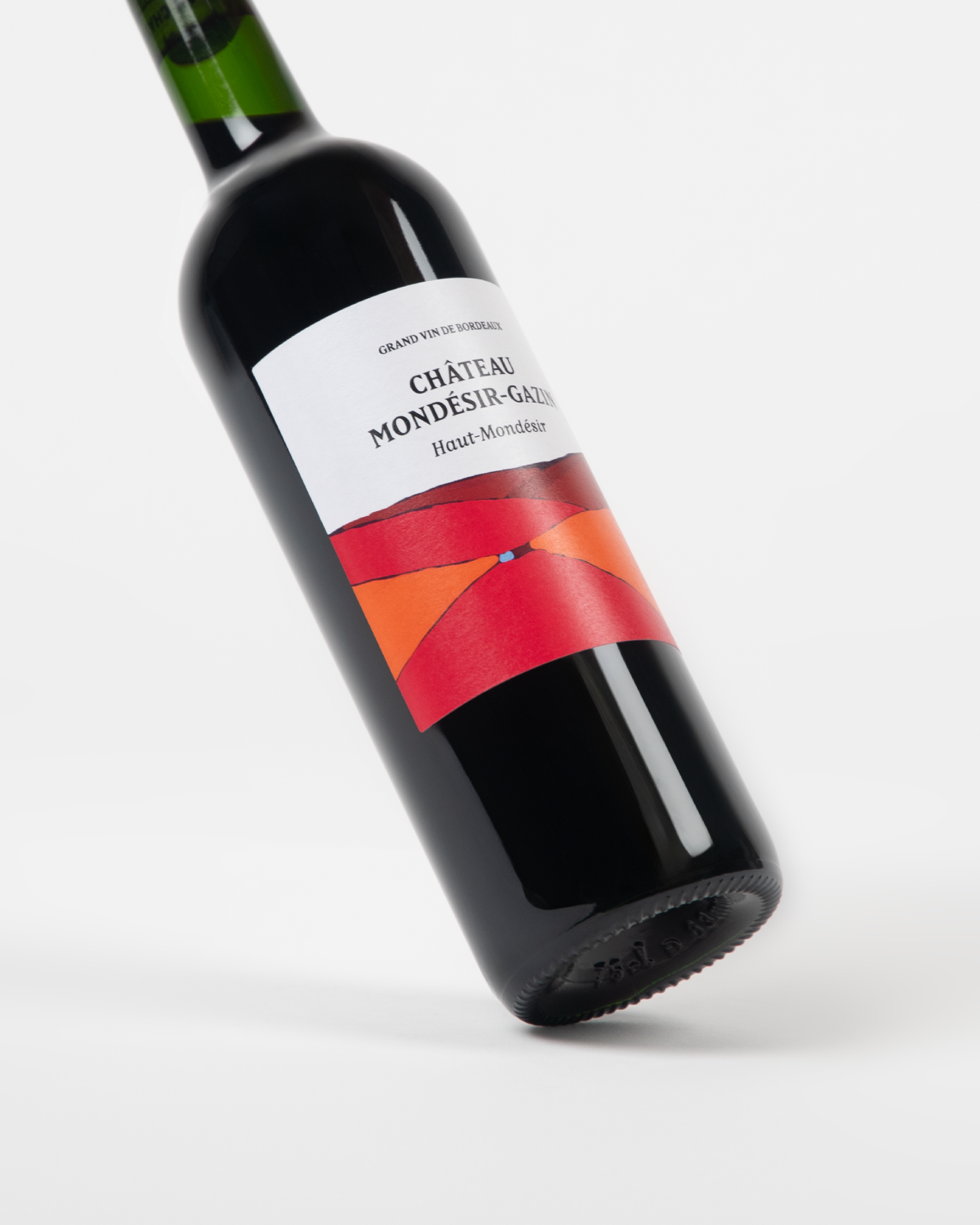 Création d'une étiquette de vin pour le Château Mondésir-Gazin