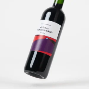 Création d'une étiquette de vin pour le Château Mondésir-Gazin