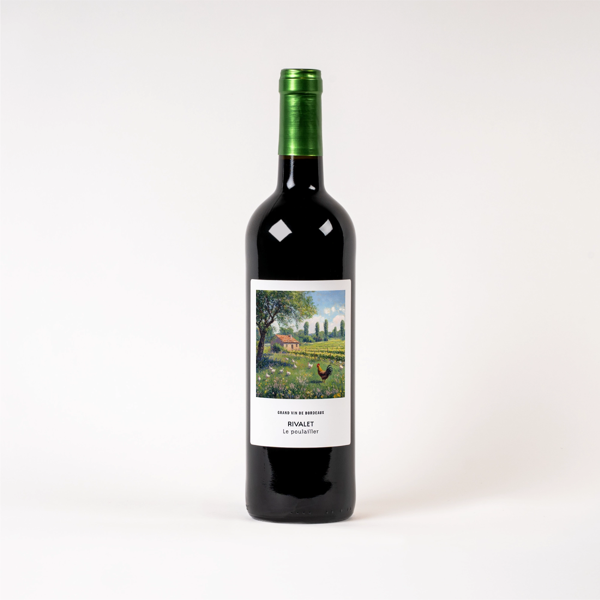 Création d'une étiquette de vin